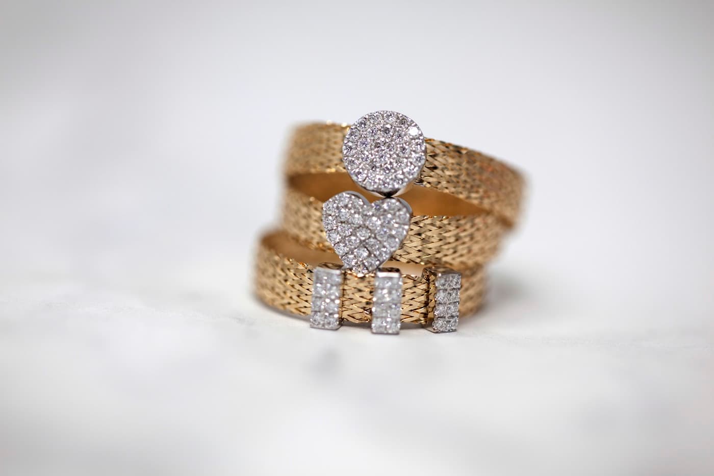 Gold & Diamond Stack